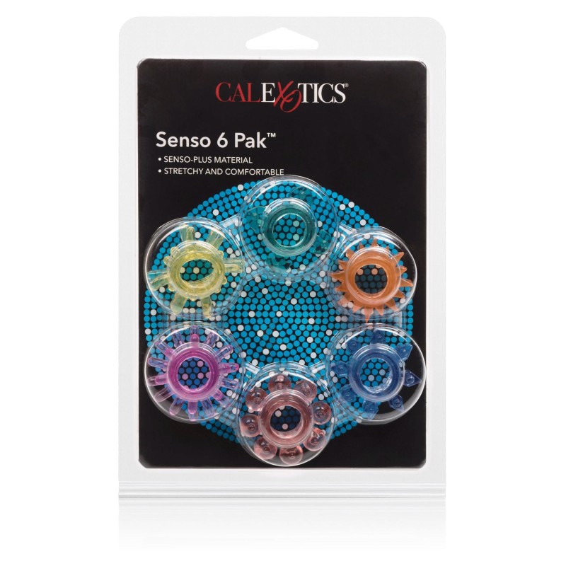 Pierścień-SENSO RINGS 6 PAK ASSORTI